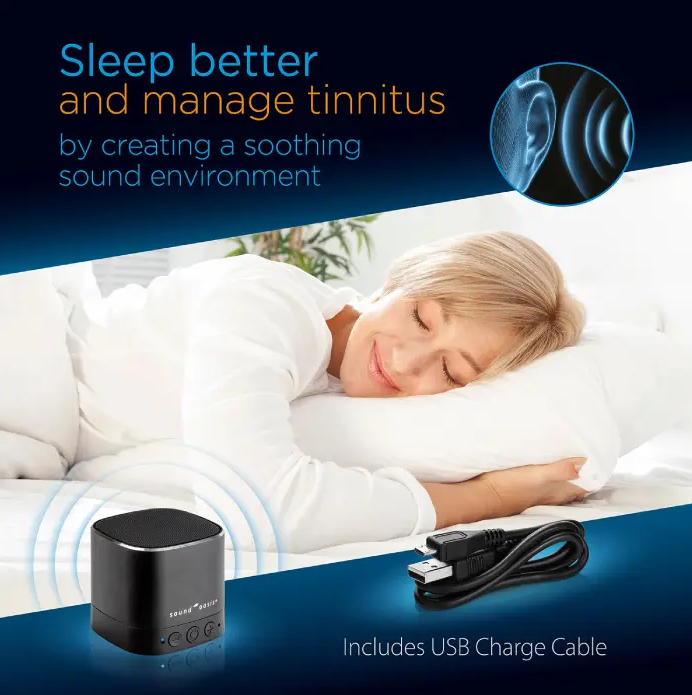 Sound Oasis Bluetooth Tinnitus Sound Therapy System BST-80-20T